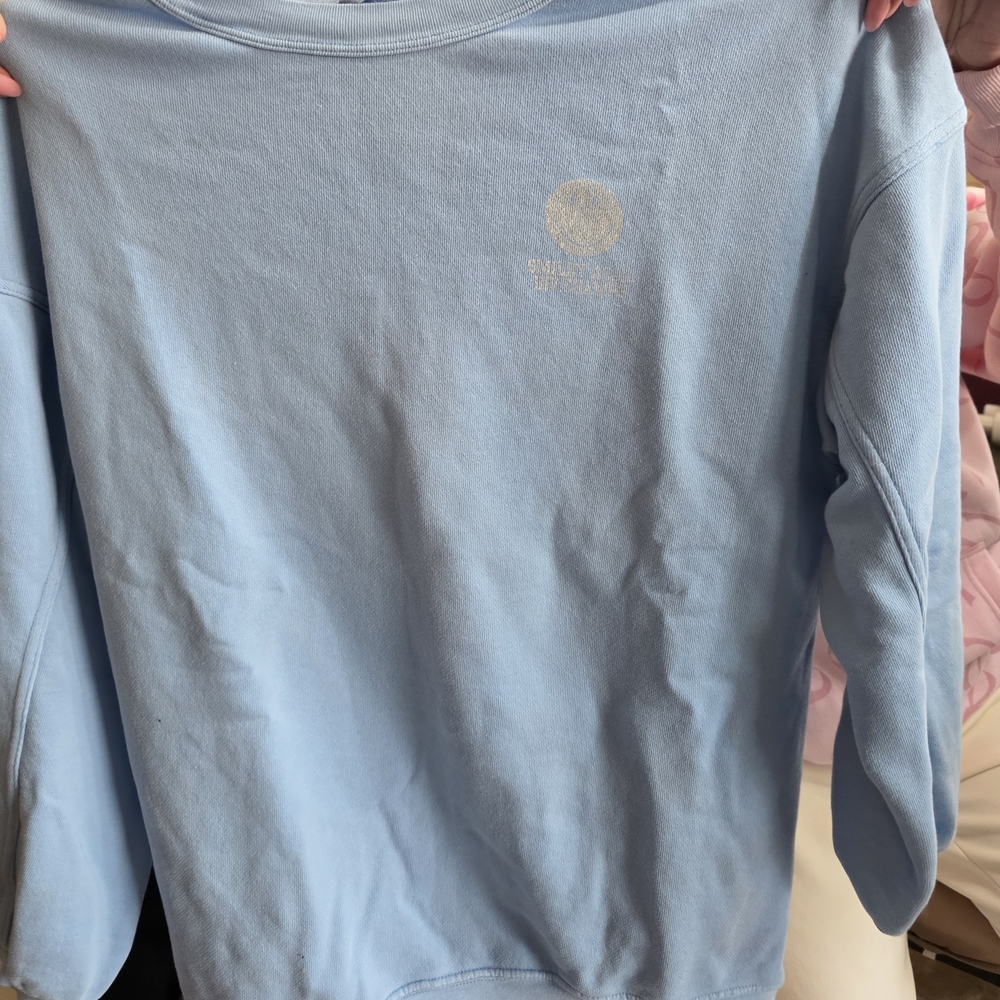 Aerie Soft Blue Knit Top